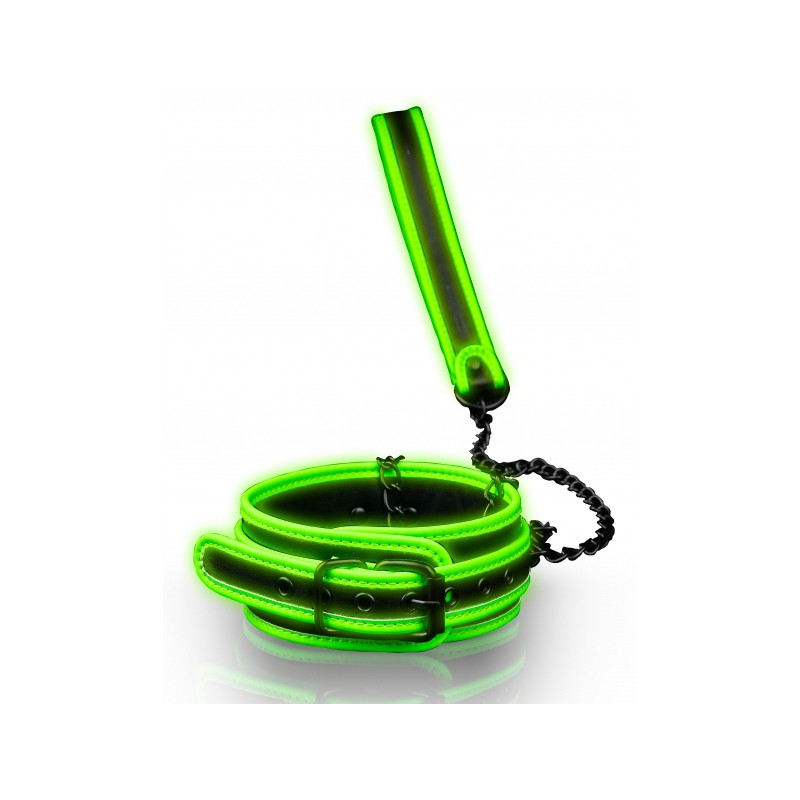 Ouch! Glow Collier-Laisse phosphorescent Glow